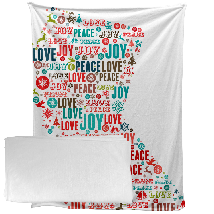 Oversized Silky Soft Plush Full Color Blanket 8
