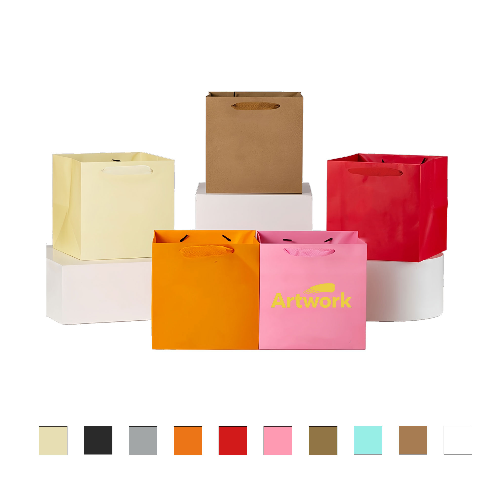 Square Gift Paper Bag
