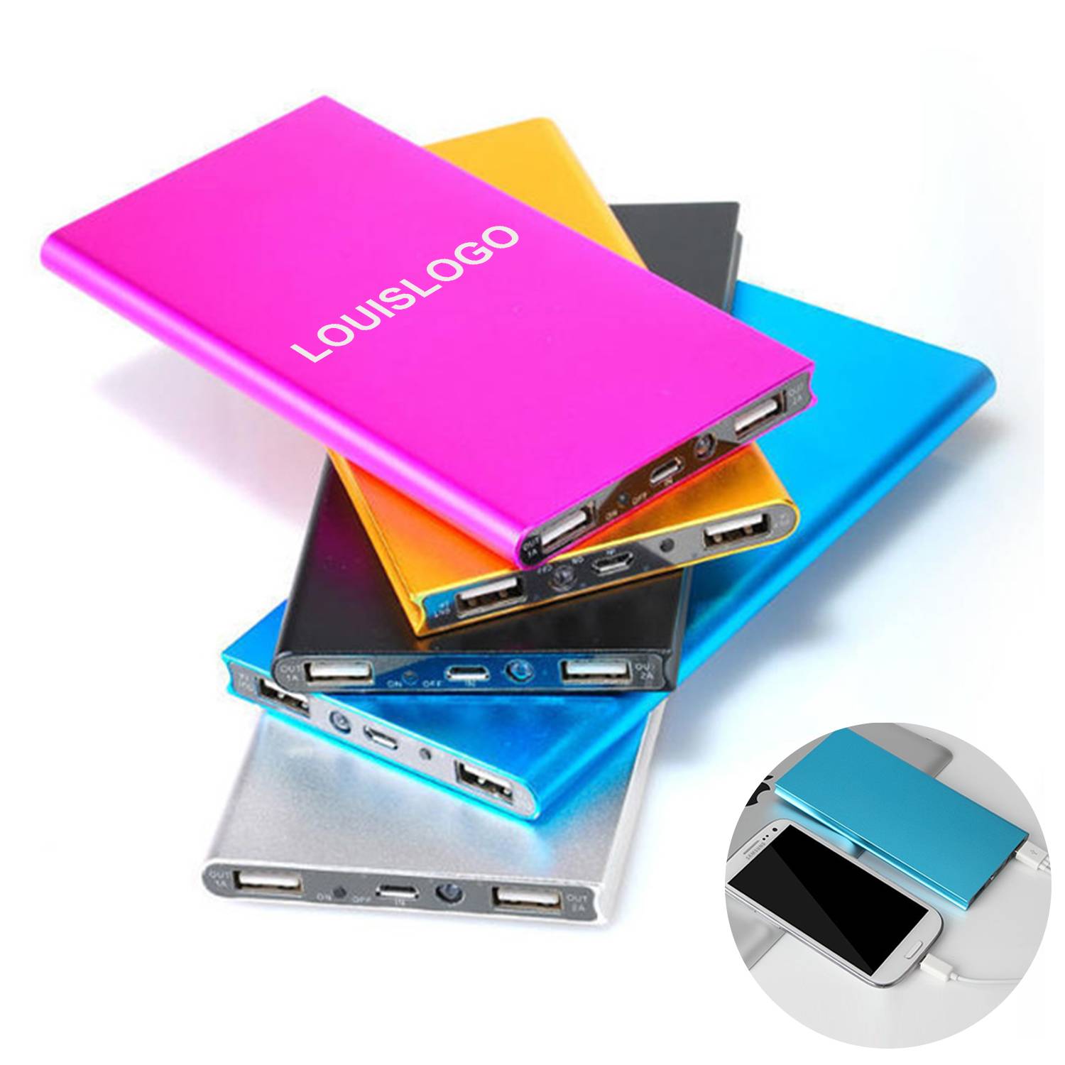 Ultra-Slim 8000mAh Power Bank Charger
