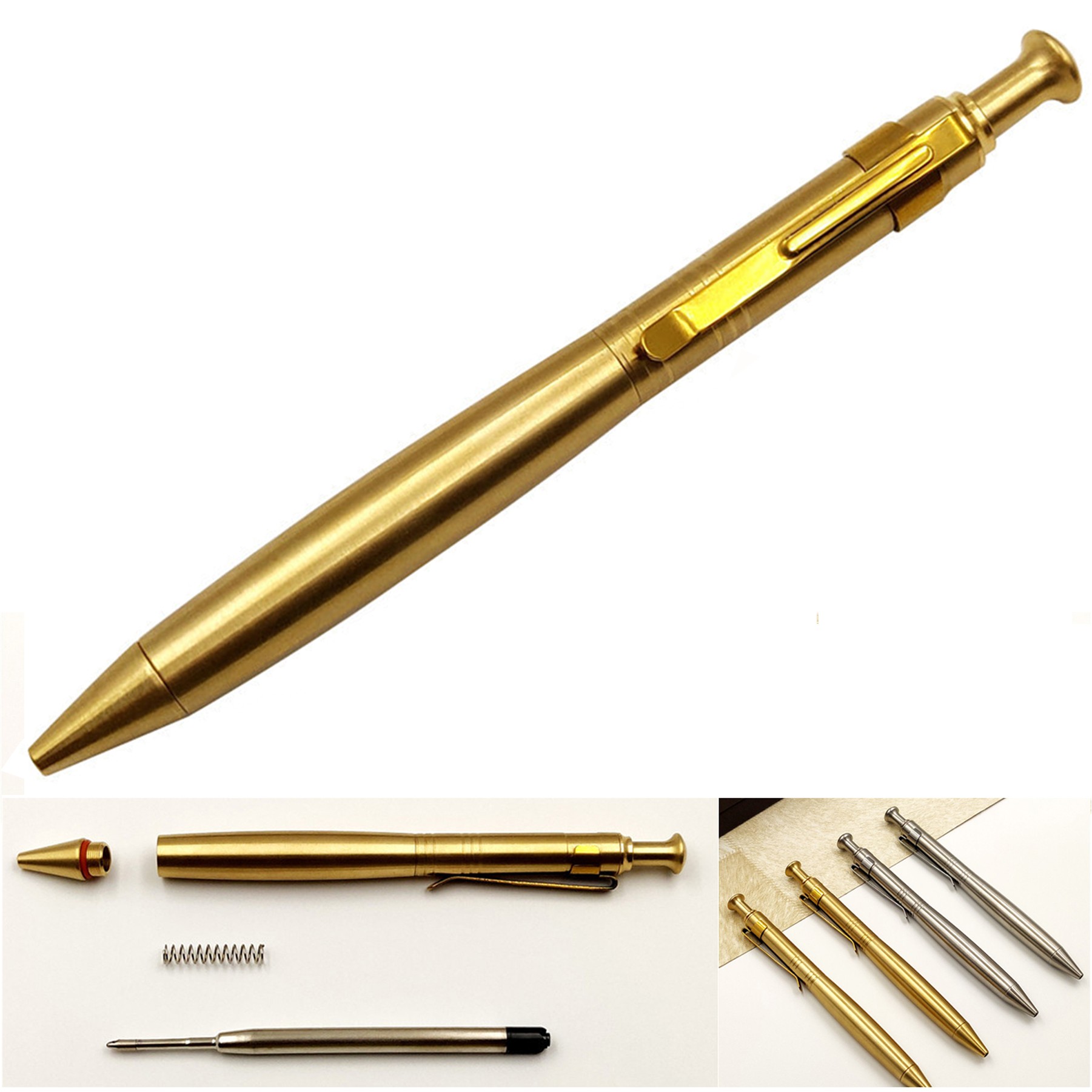Retractable Liquid Gel Pen