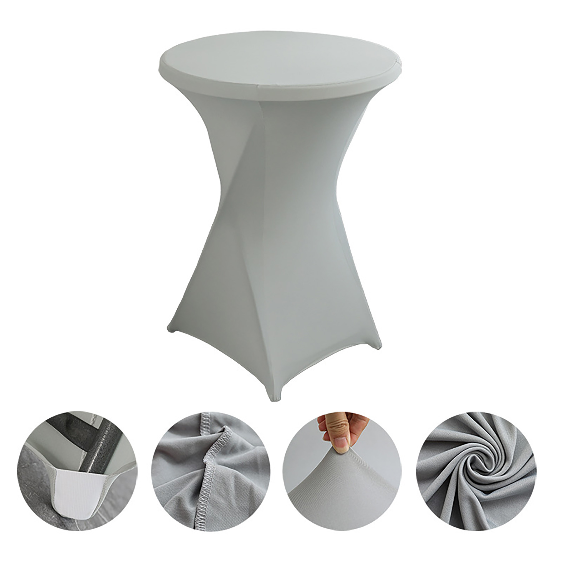 Round Elastic Table Cover 40