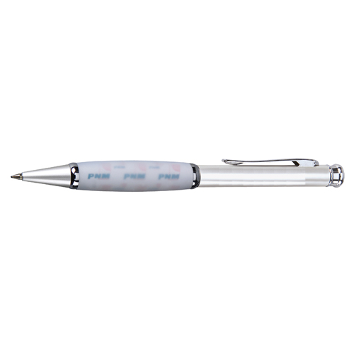 Boreas-I Frosted White Metal Pen, Ballpoint pen (Cross Style Refill) 9