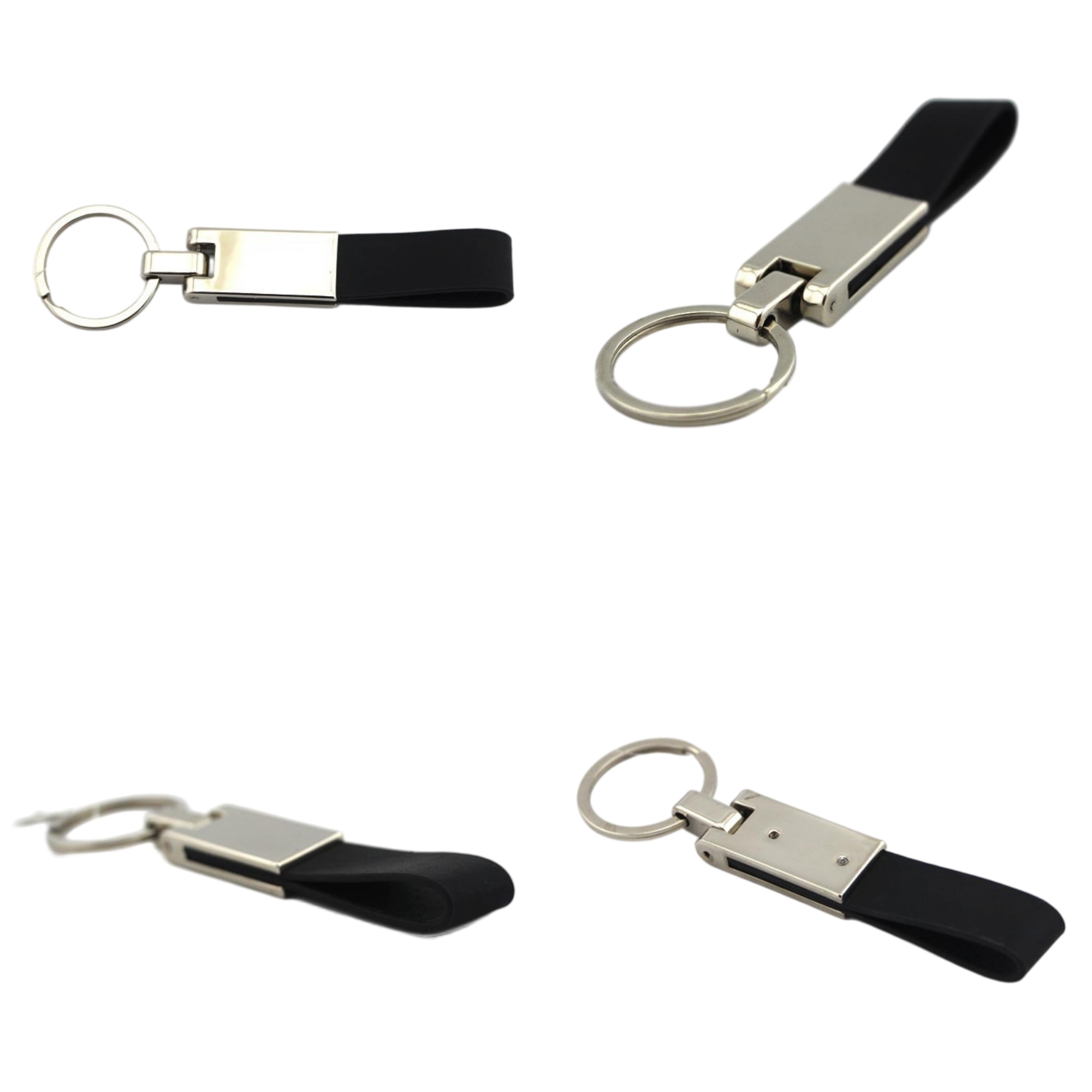 PU Leather Metal Key Tag 3