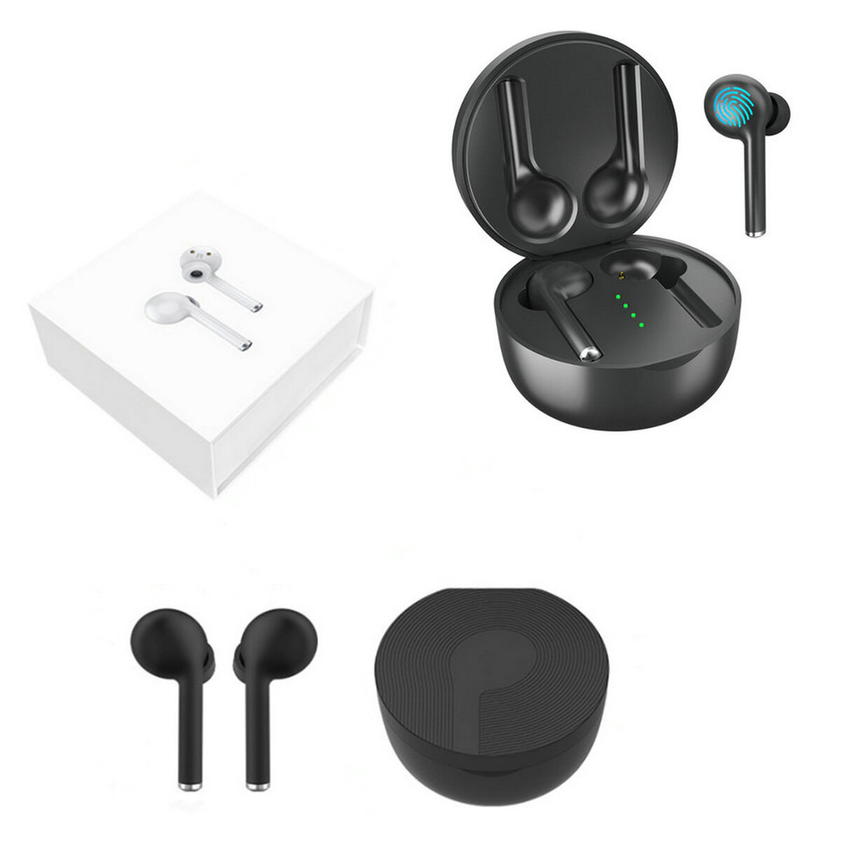 Wireless Bluetooth Earbud With Charger Case