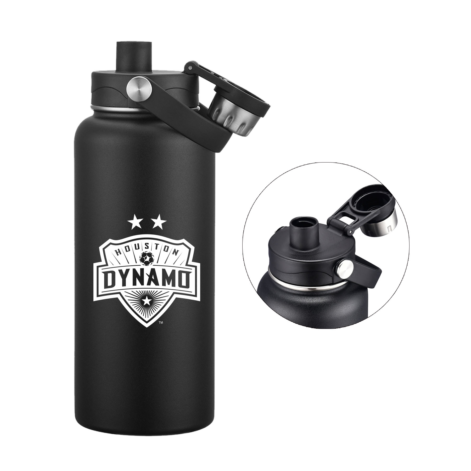 34 oz. Vacuum Handle Water Bottle w/Leak-proof Lid, custom water bottle with logo imprint 8