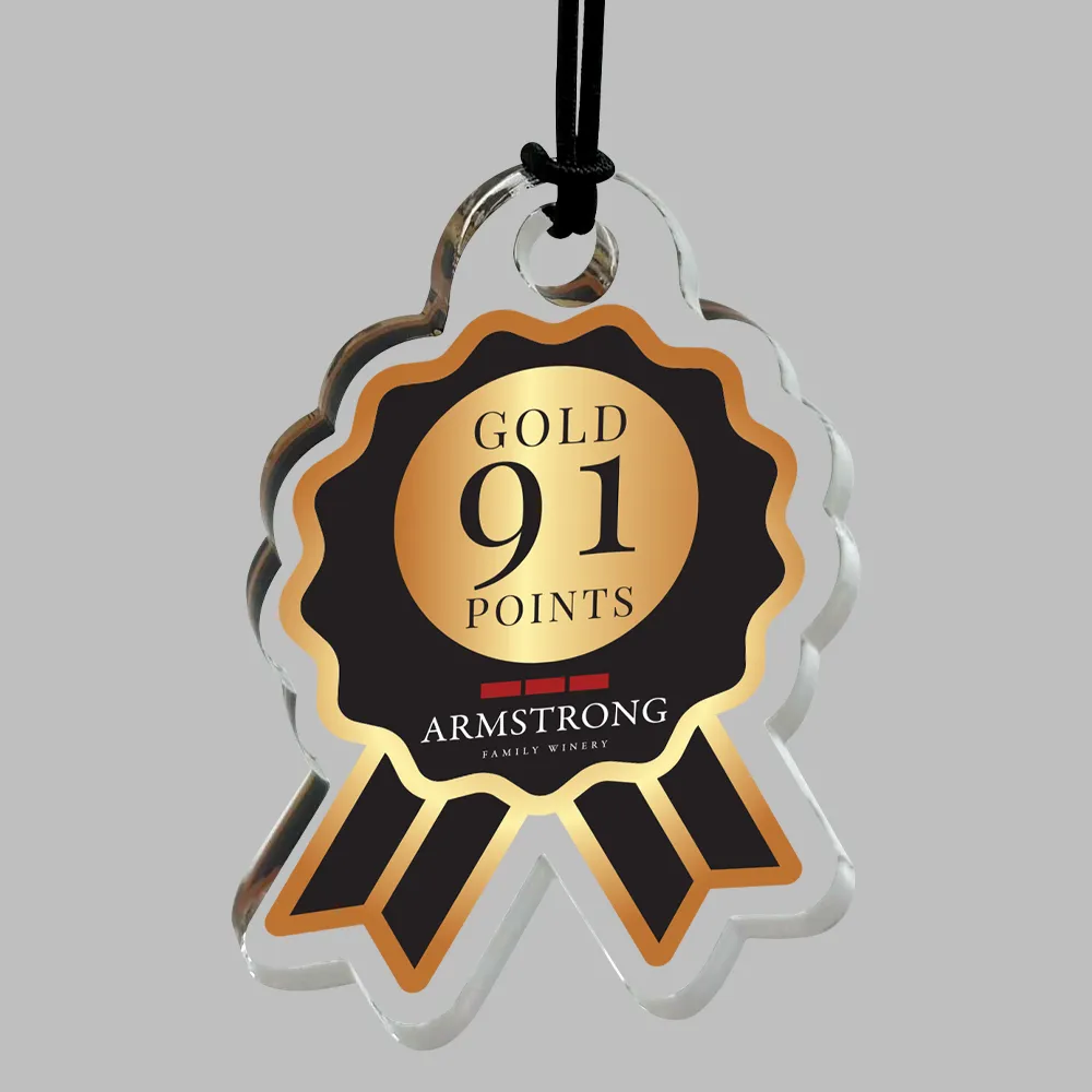 Acrylic Bottle Neck Charm Ultra Vivid 14