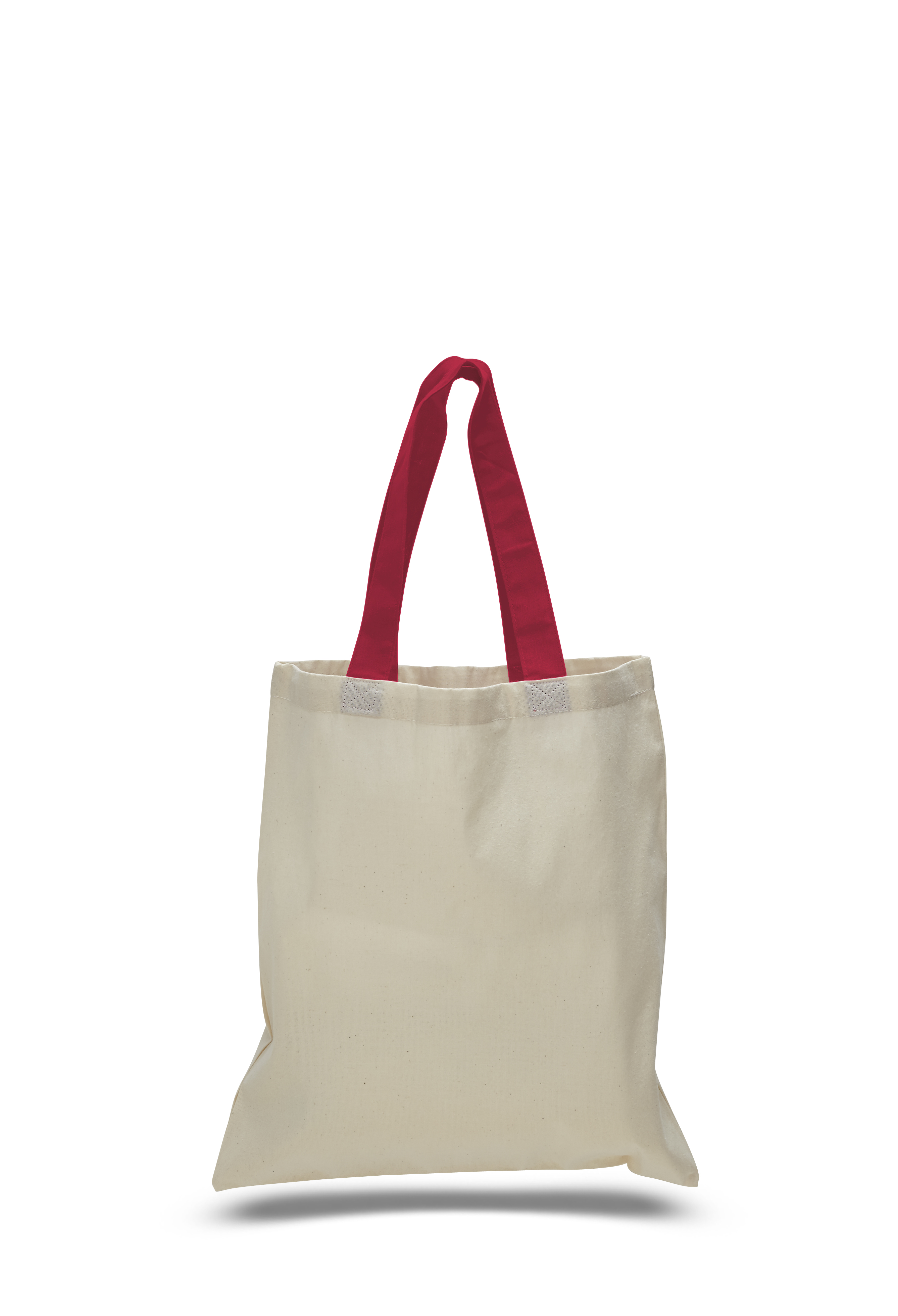 Economical Cotton Tote Bag with Colored Handles, custom tote bag with logo imprint 44