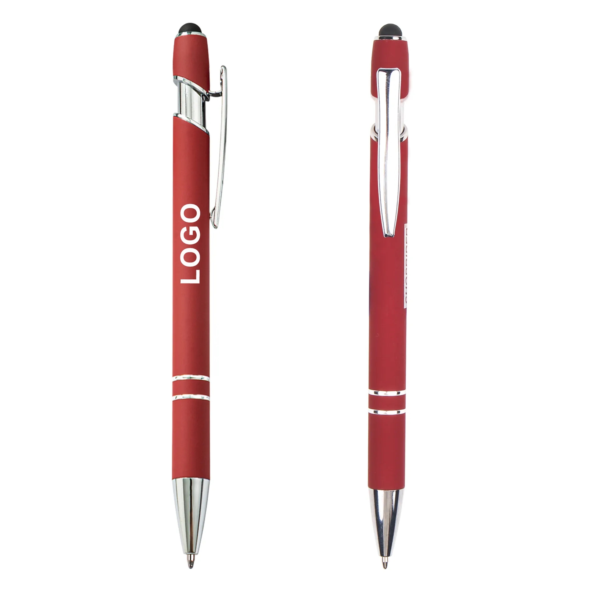 Aluminum Ballpoint Stylus Pen with Laser Engraving 25