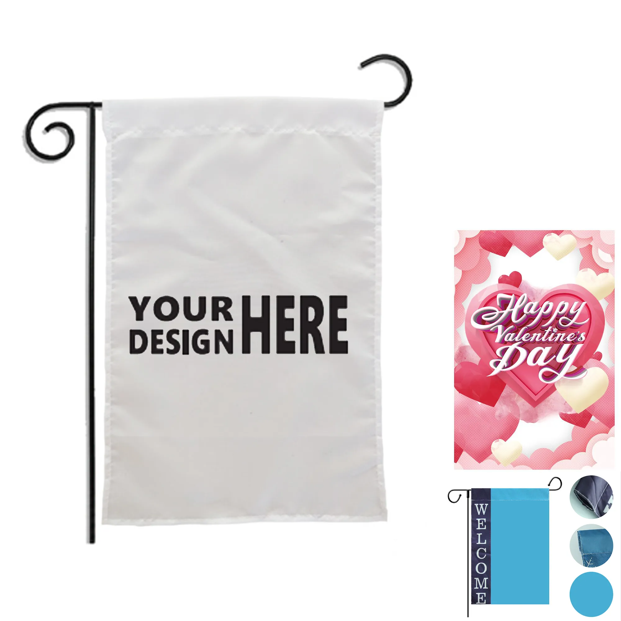 12" x 18" Festival Double-Sided Garden Flag 4
