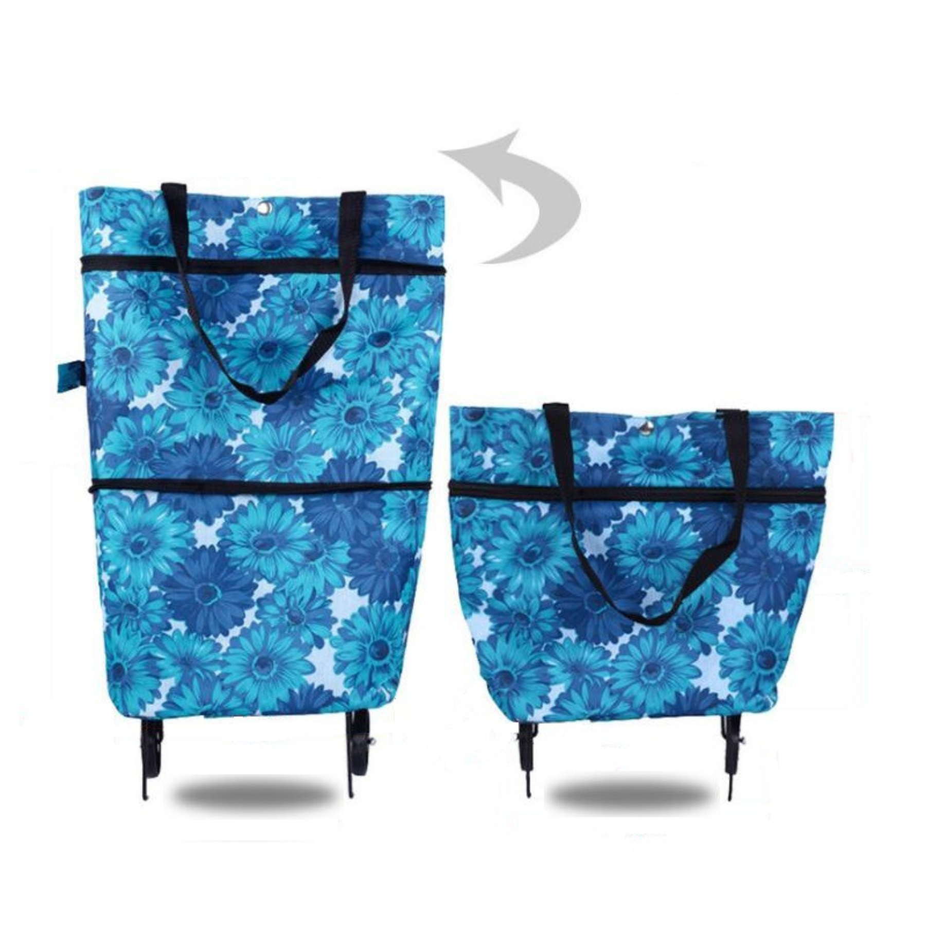 Collapsible Trolley Bag, custom tote bag with logo imprint 7