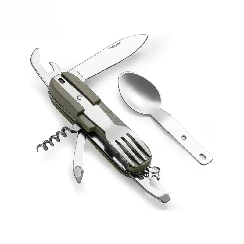 Foldable Camping Cutlery Set