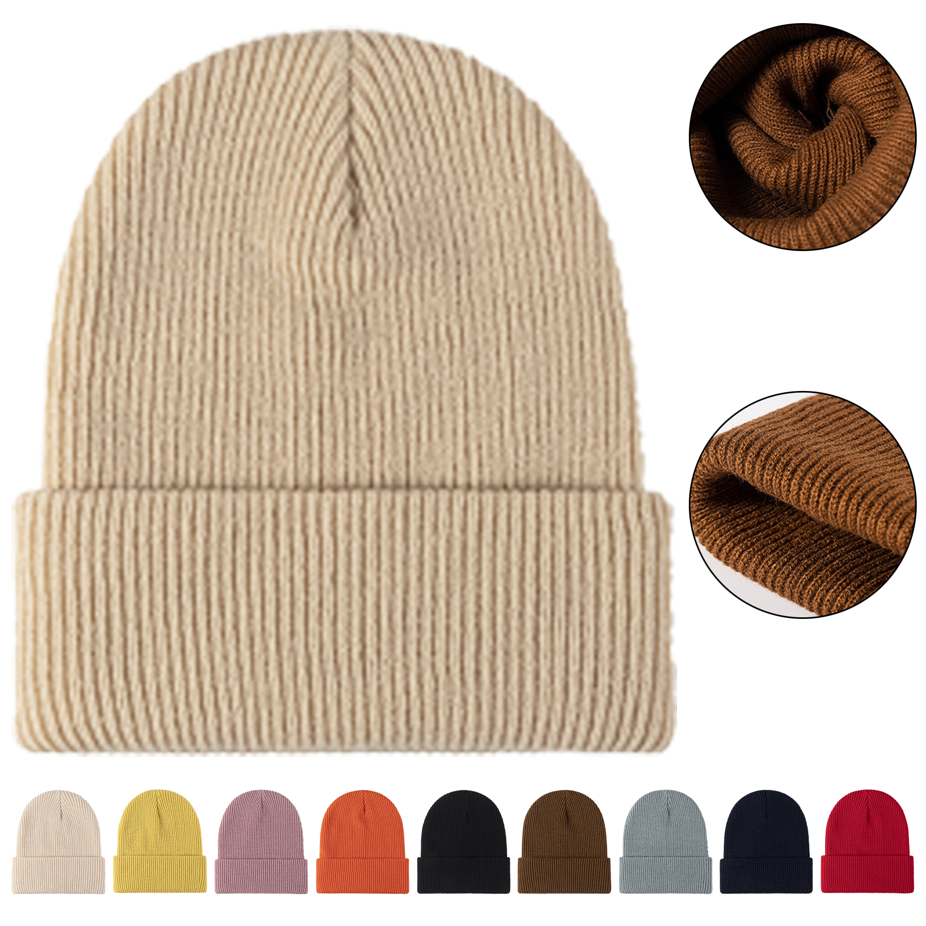 Warm Knit Cap 5