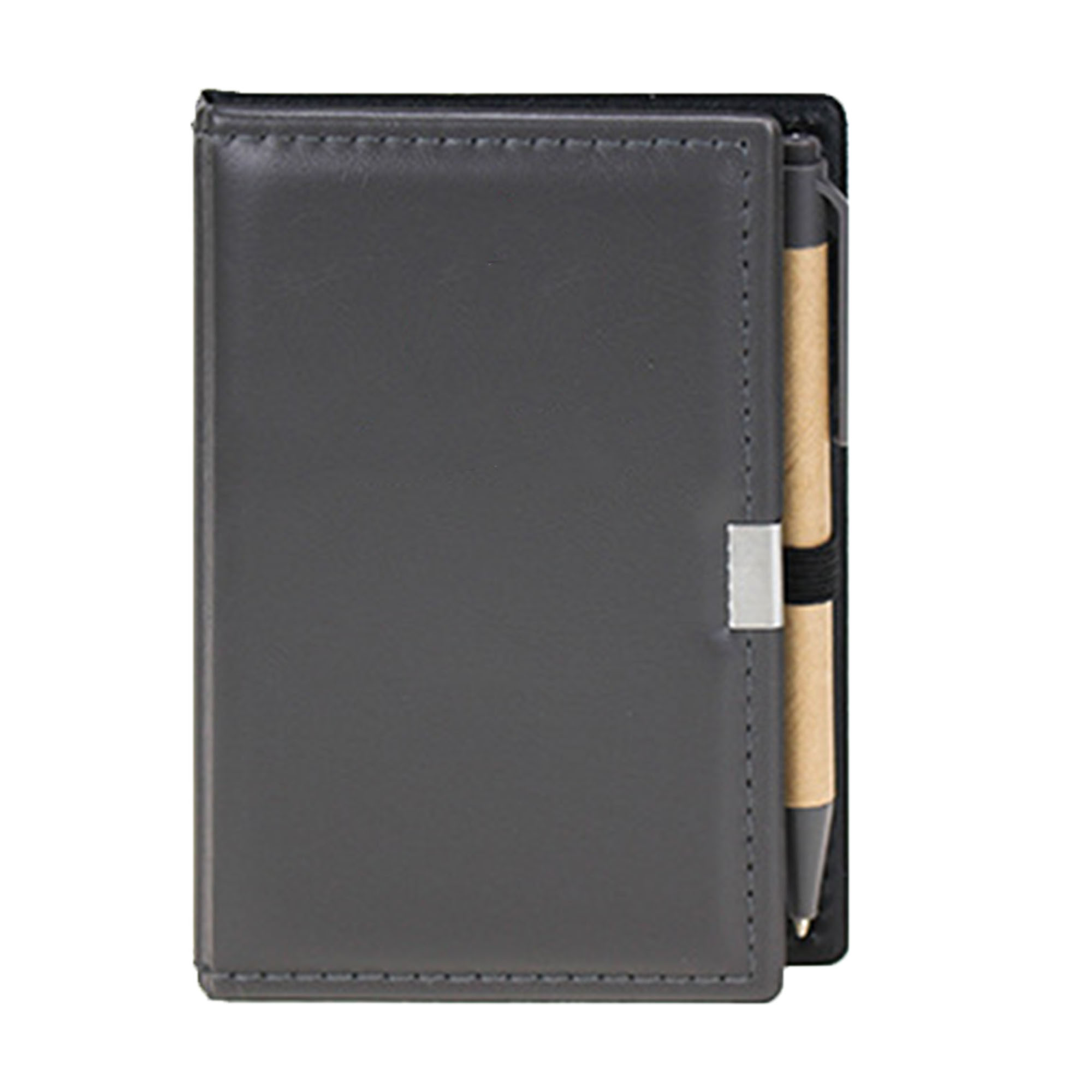 PU Leather Cover With Pen Notebook 13