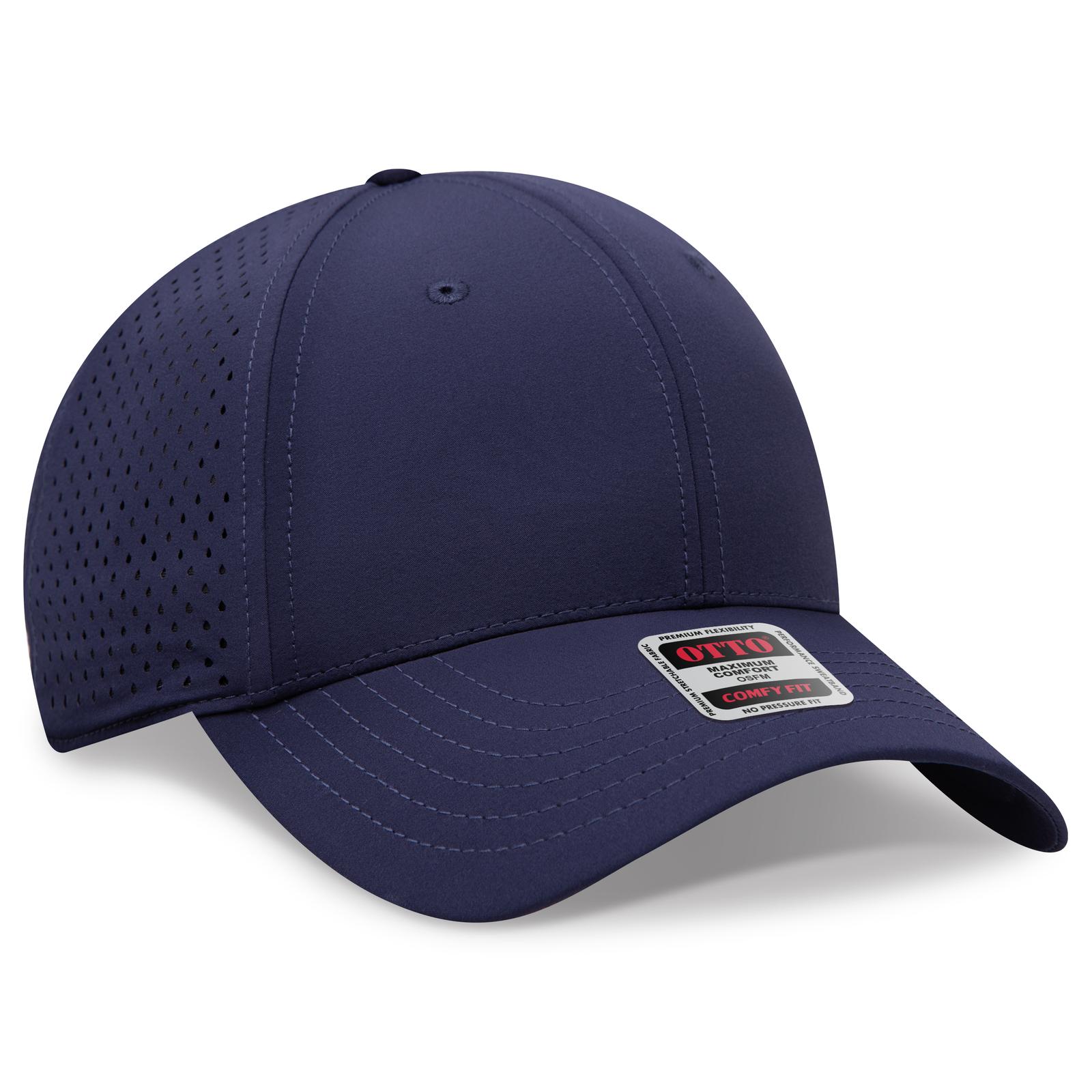 OTTO CAP® OTTO COMFY FIT® 6 Panel Low Profile Perforated Baseball Cap 3