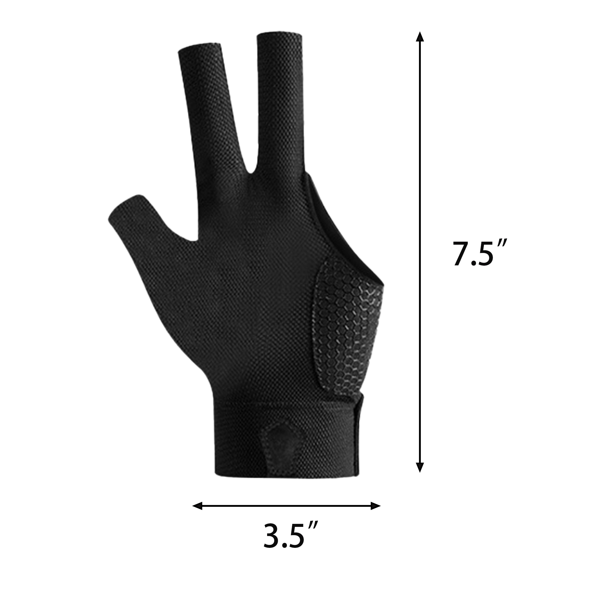 Breathable Left Handed Single Billiard Glove MOQ 50 3