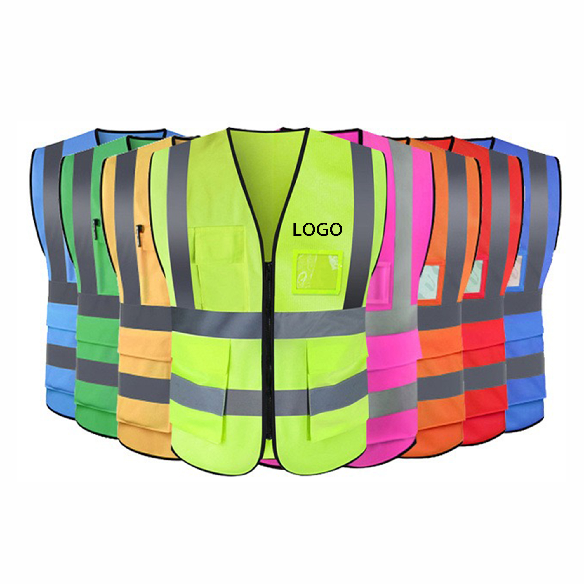 Safety Reflective Vest With Pocket MOQ 1pcs 3