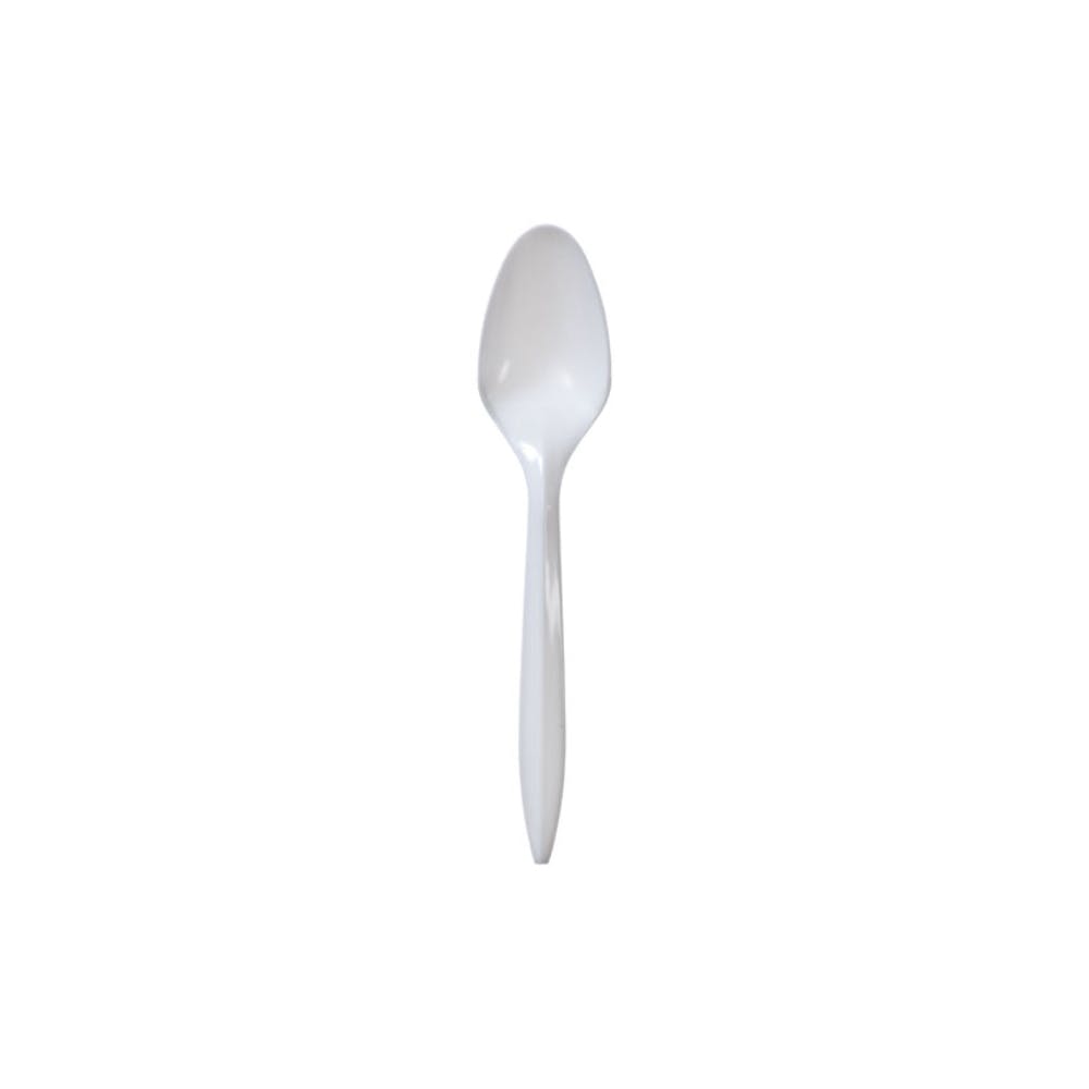 Plastic Spoons - White Medium Weight 1000-Pack 3
