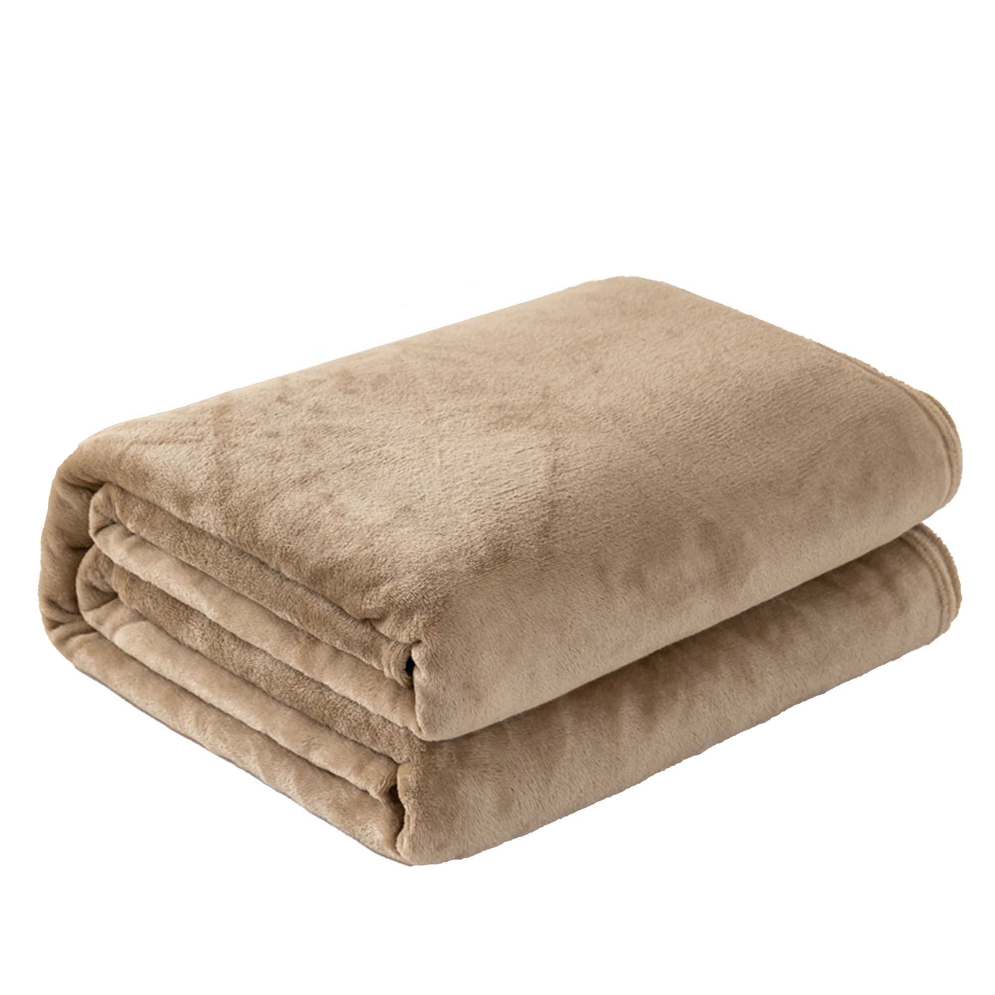Flannel Afternoon Nap Warm Pure Color Blanket 16