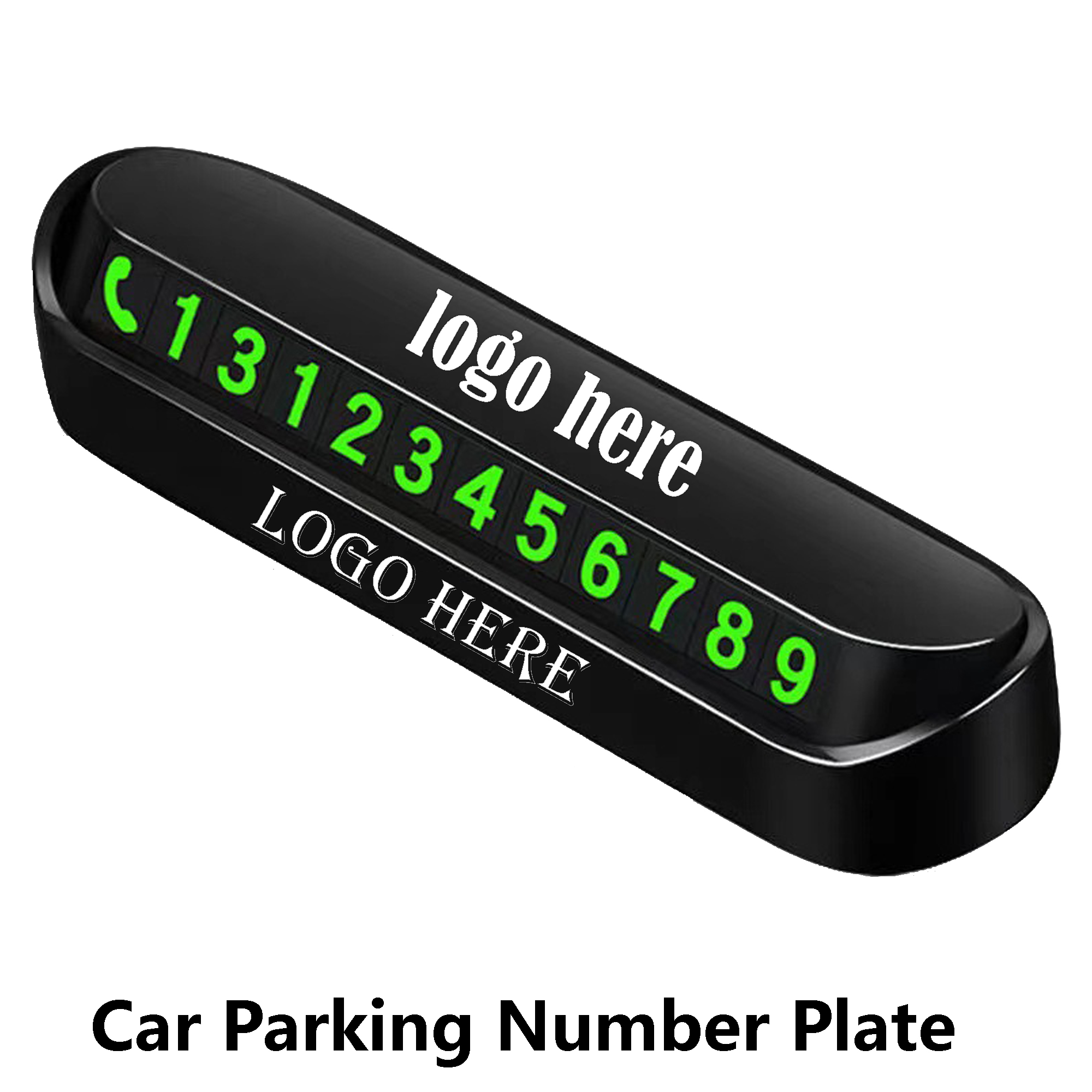Personalized Parking Sign with Reusable Cards 4