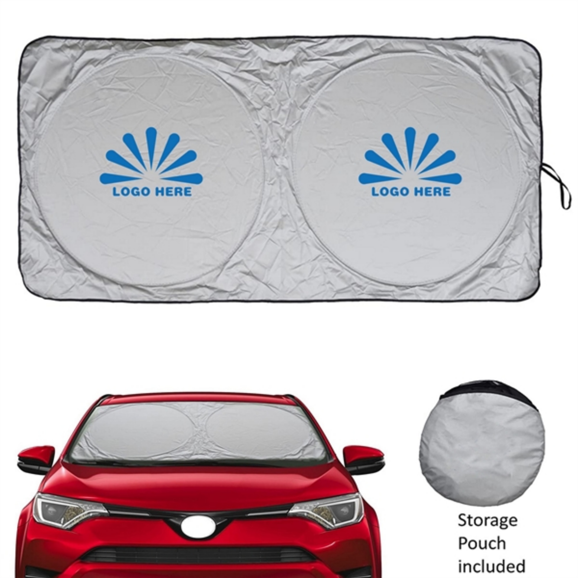 CoolShield Foldable Car Windshield Sunshade 3