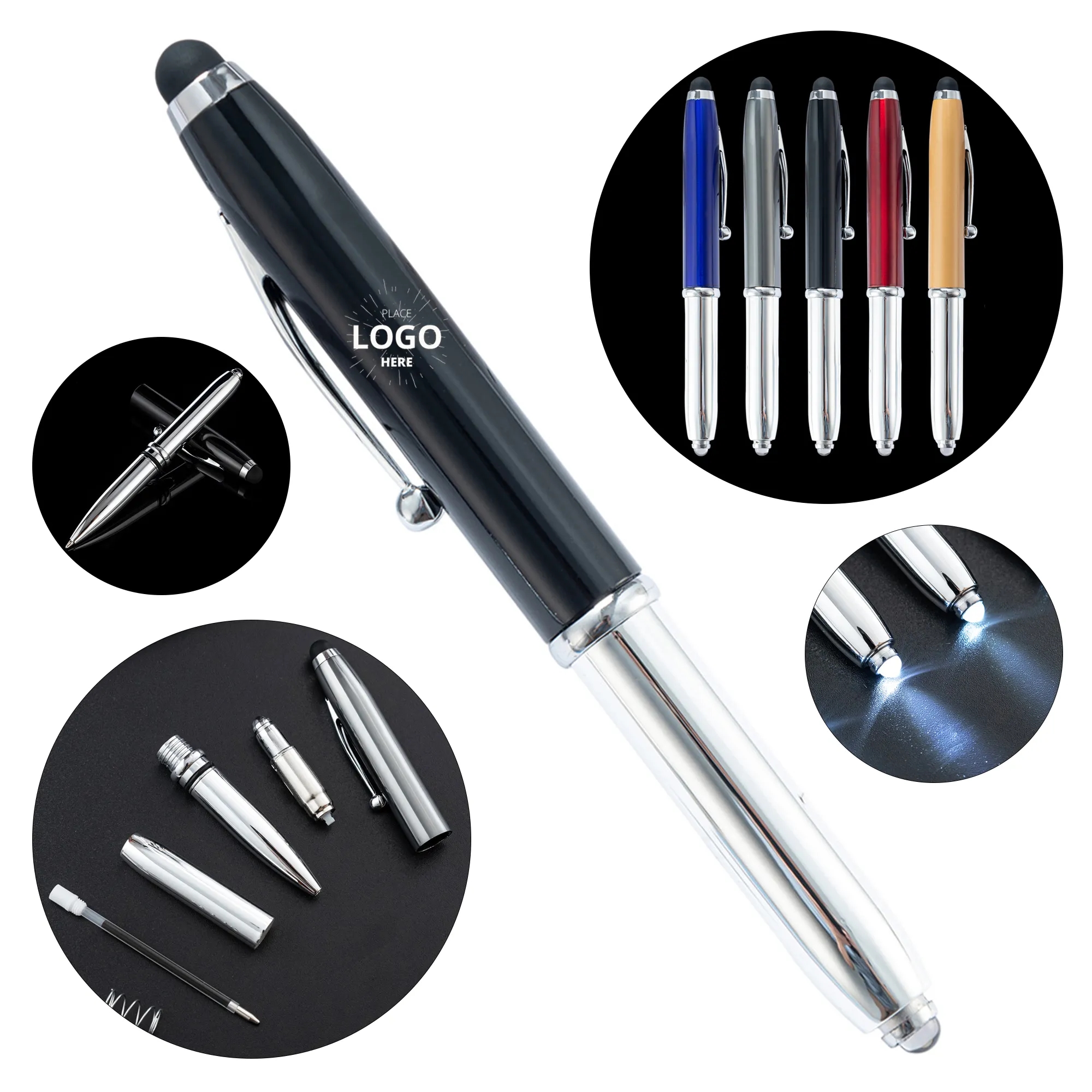 LED Light Touch Screen Pen 6