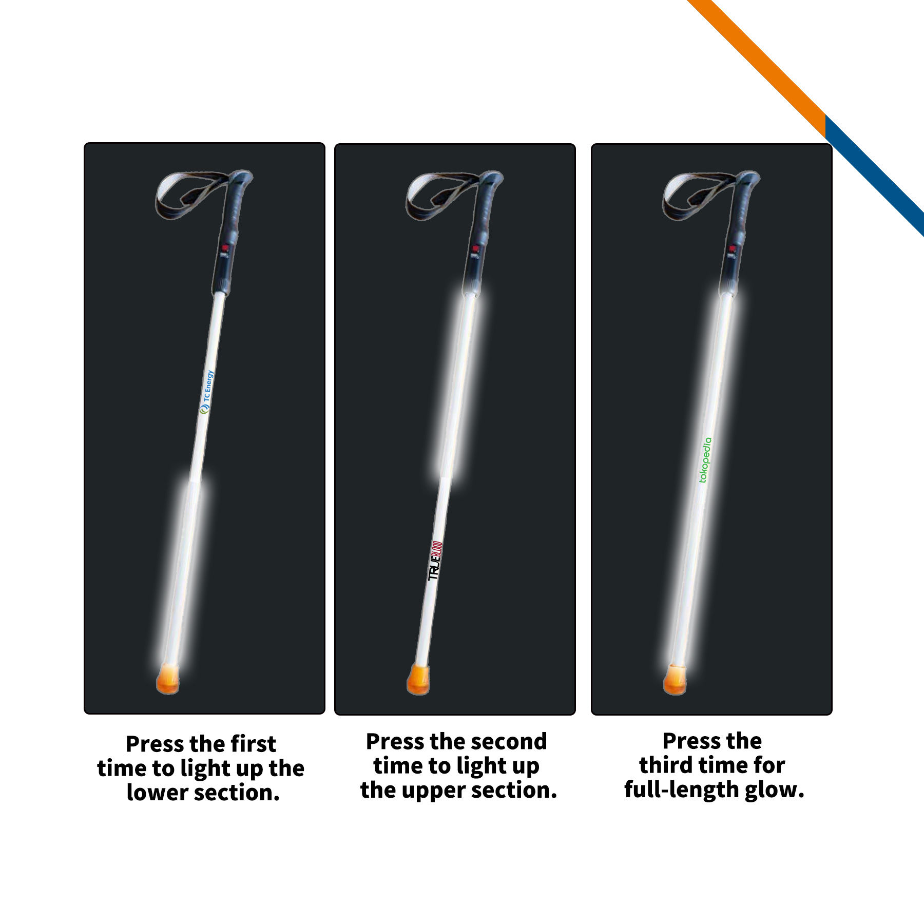 TrailLite LED Light Up Trekking Pole 4