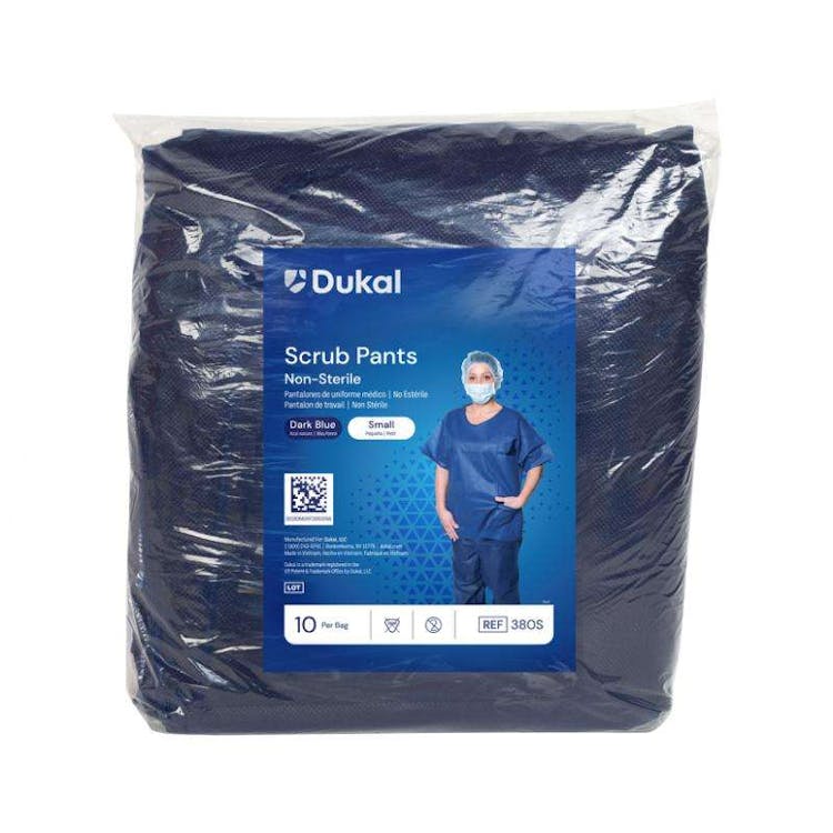Scrub Pants Dark Blue Small 3