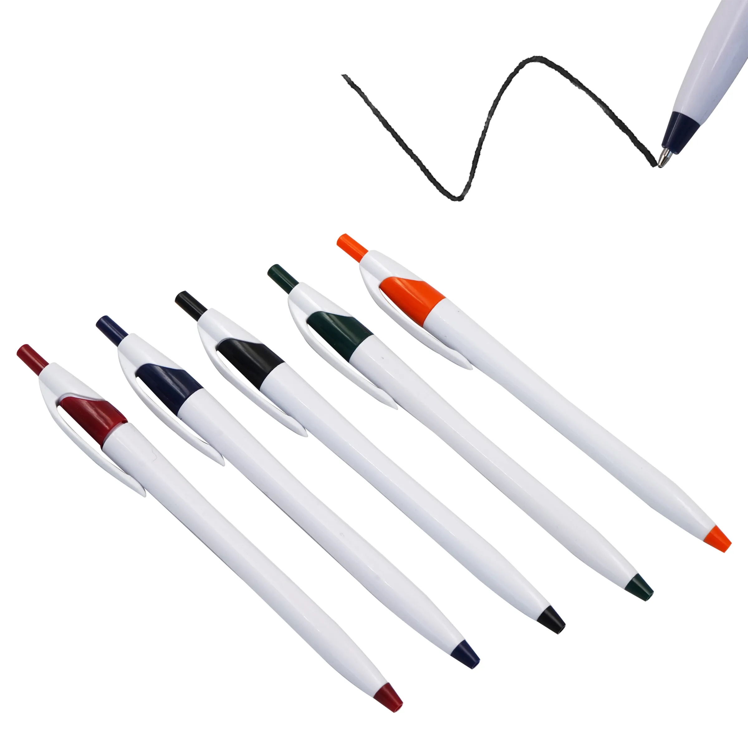 Plastic Multi Colored Ballpoint Pen 12