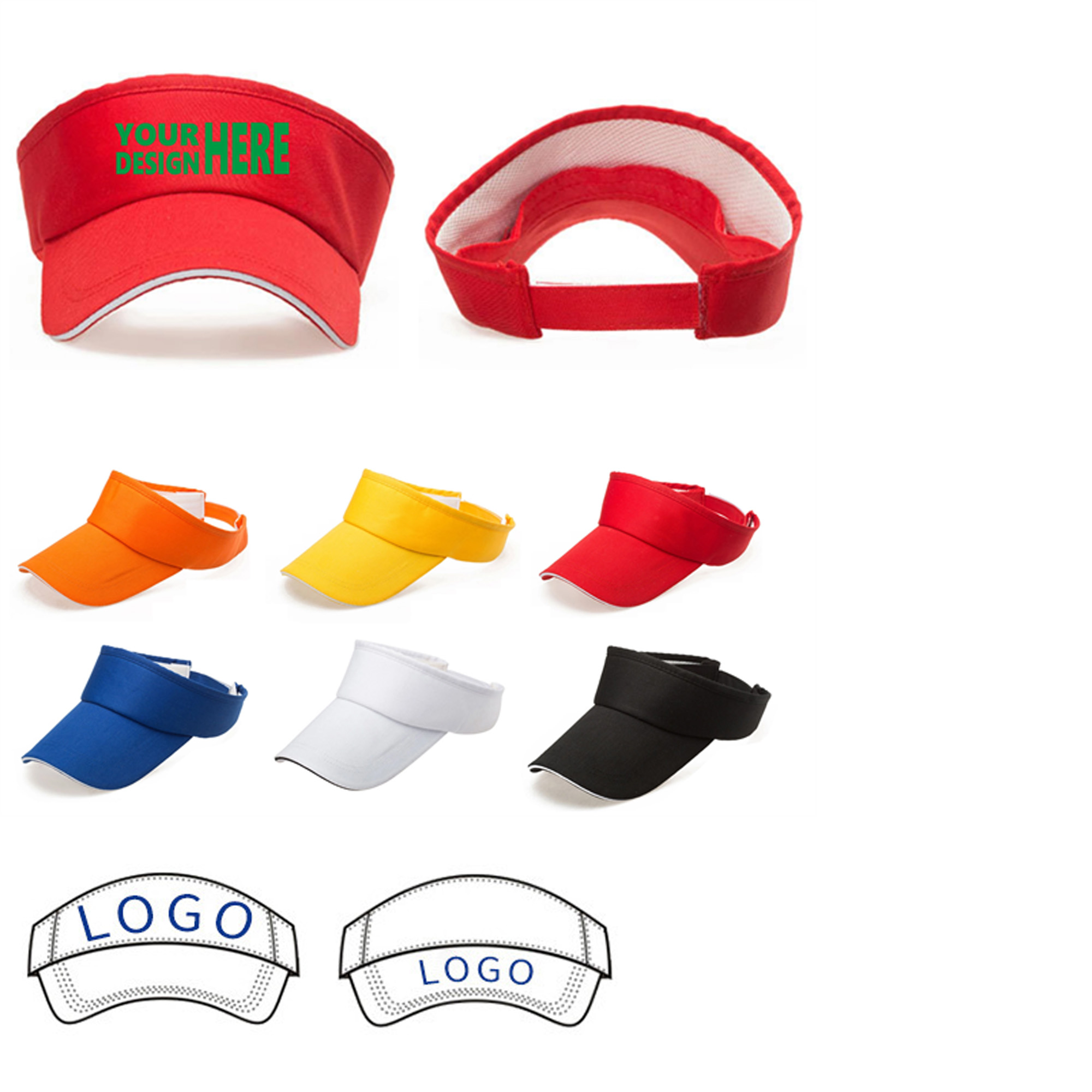 Sports Visor Hat