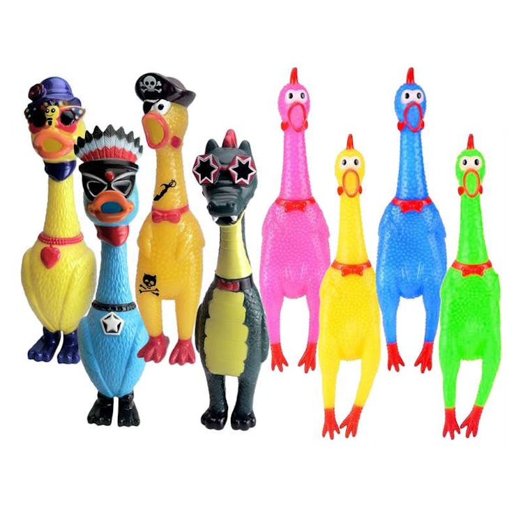 Squeeze & Shrill Pet Toys Assorted13" 3