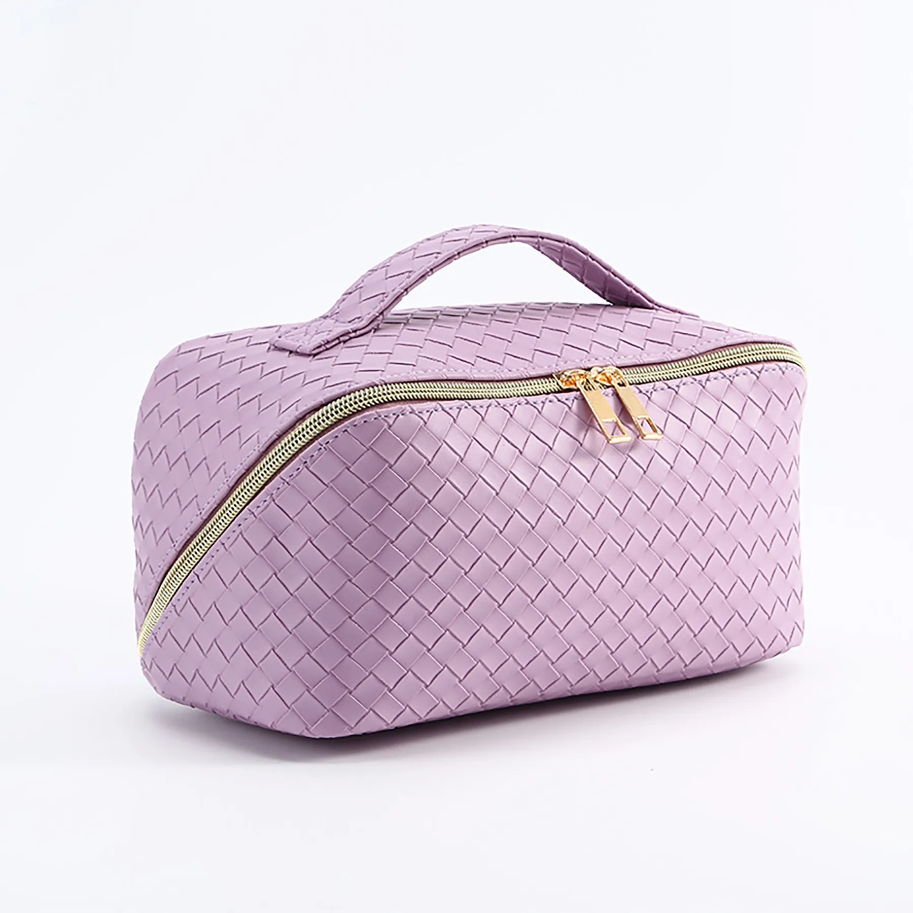 Large Capacity Leather Waterproof Makeup Bag 26