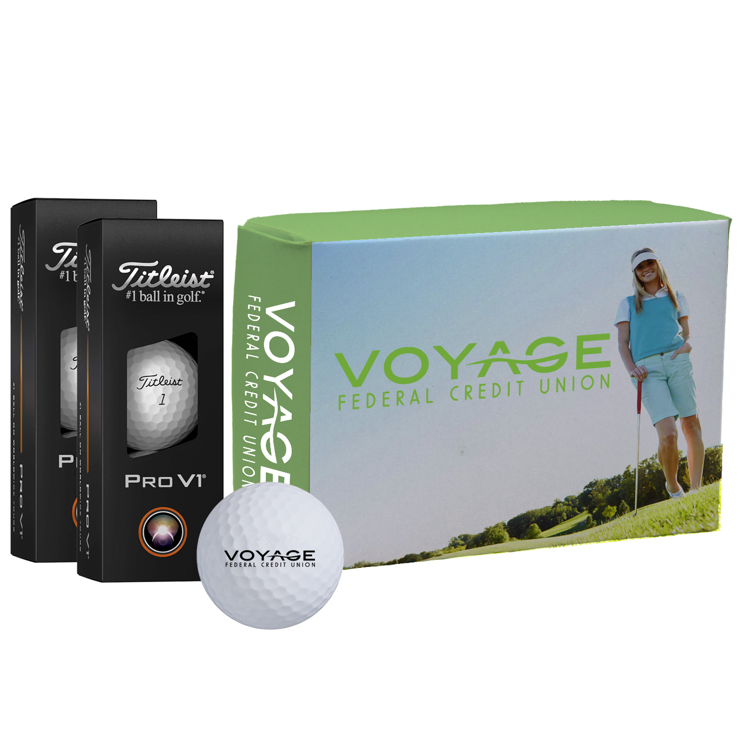 Titleist Pro V1 Golf Balls in Custom Half Dozen Box 5