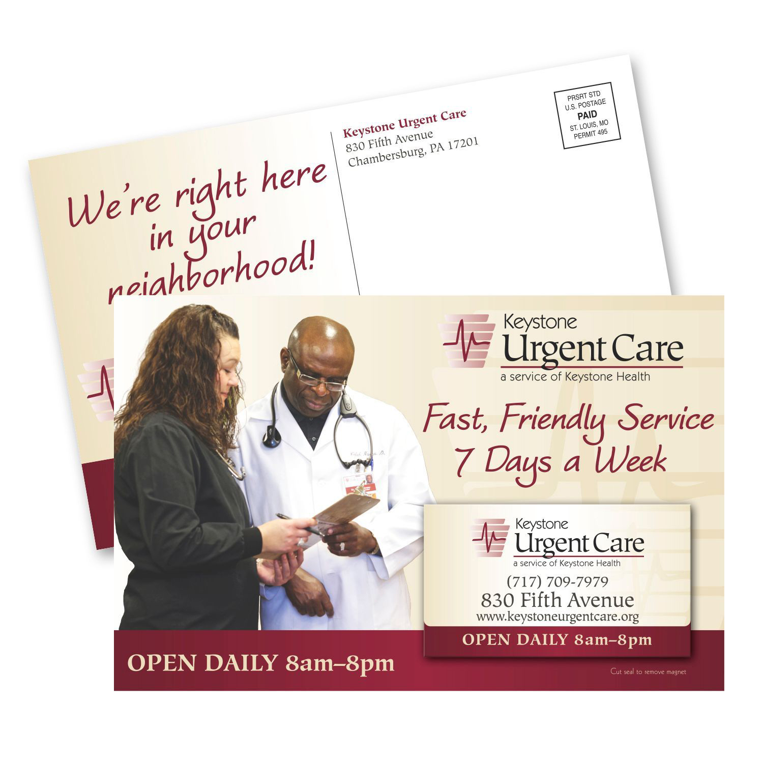 Smart Buy Economy Direct Mail Postcard and BCE1 Magnet