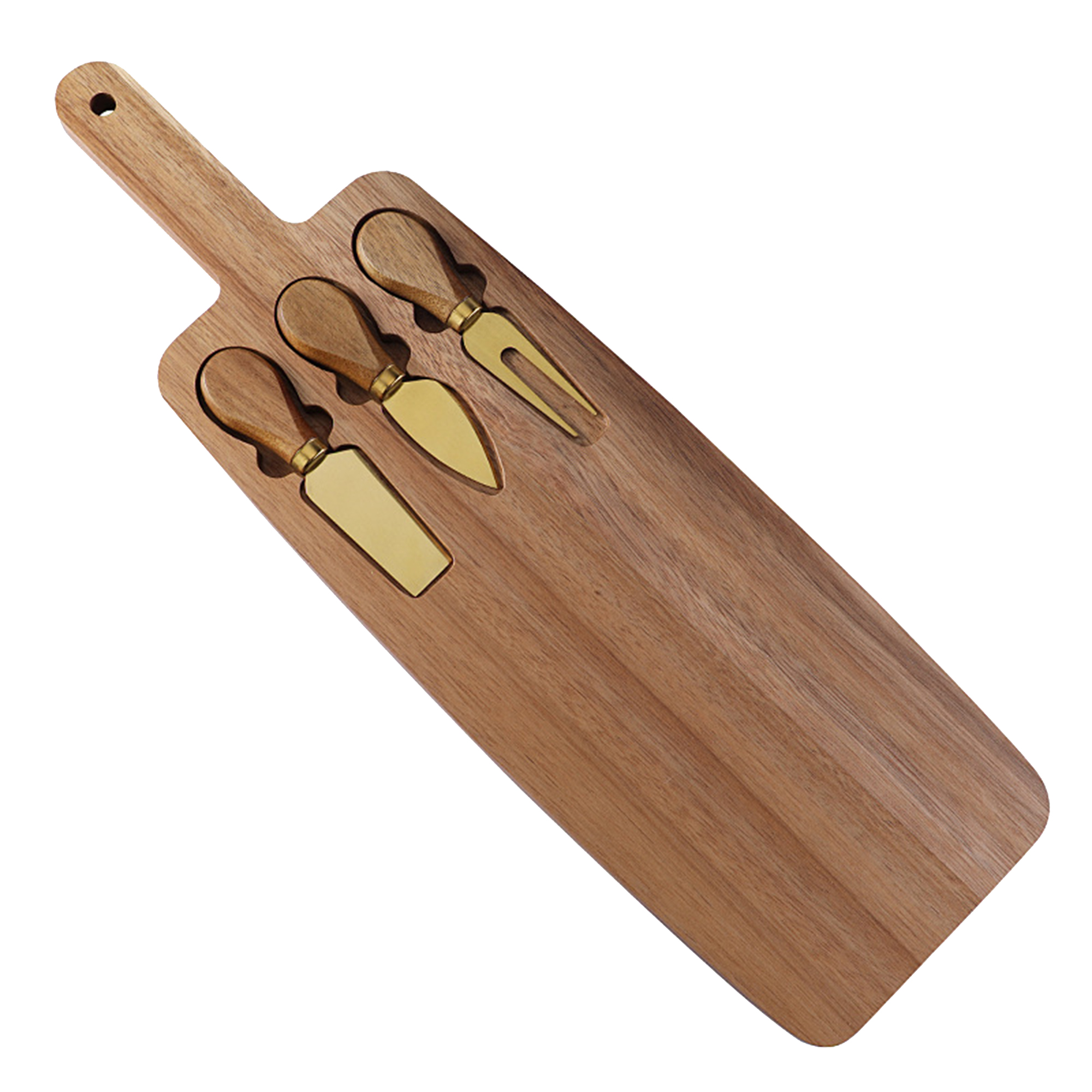 Cheese Knife and Fork Set with Board 11