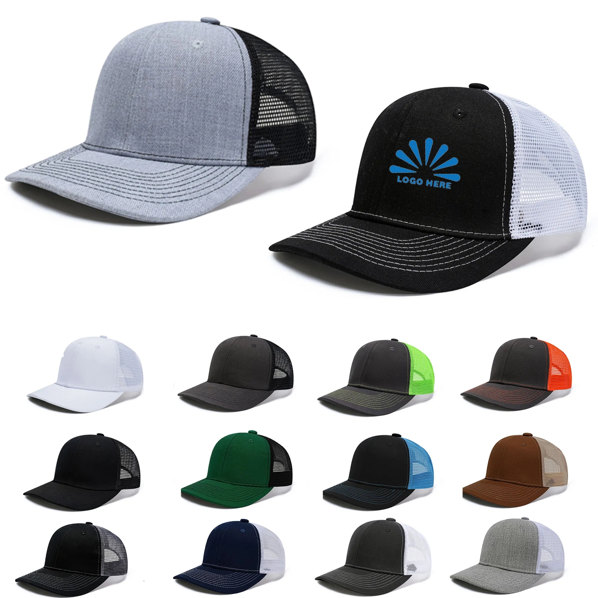 Classic Baseball Cap With Mesh 16