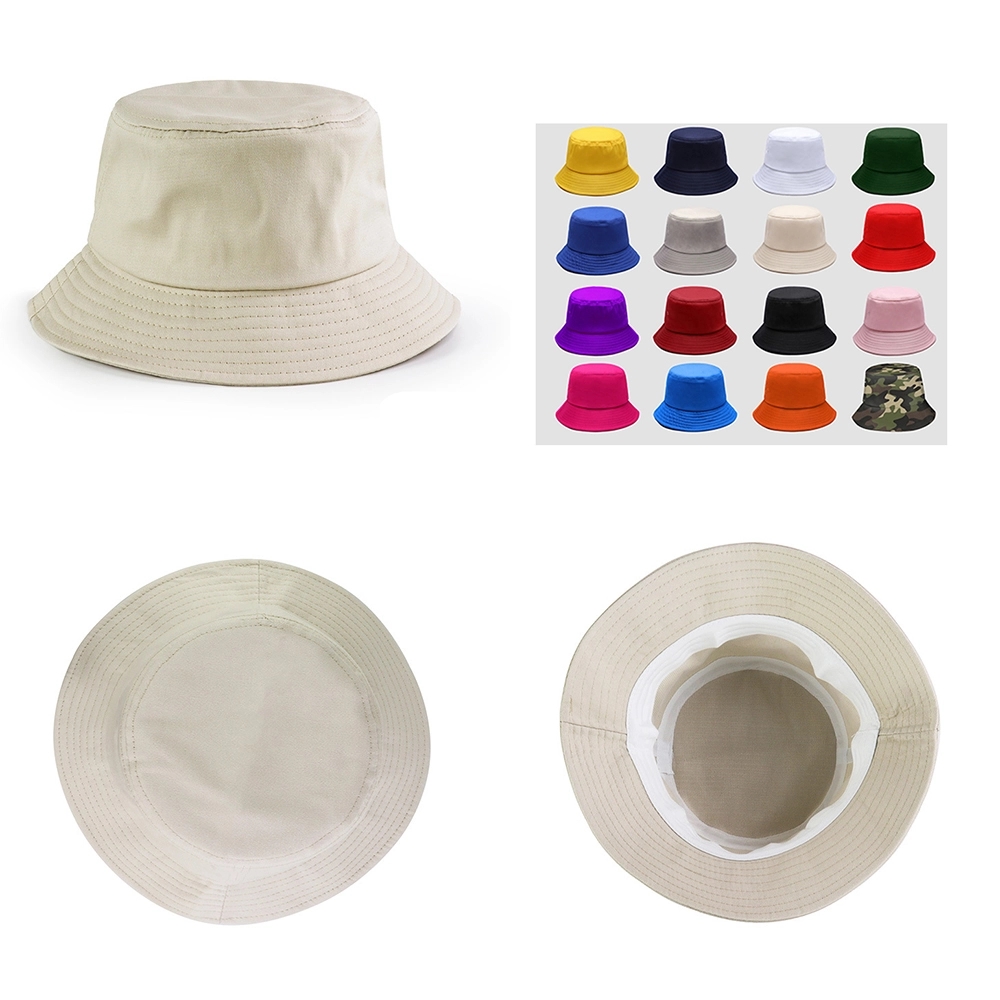 Cotton Style Bucket Hat Summer Outdoor Cap