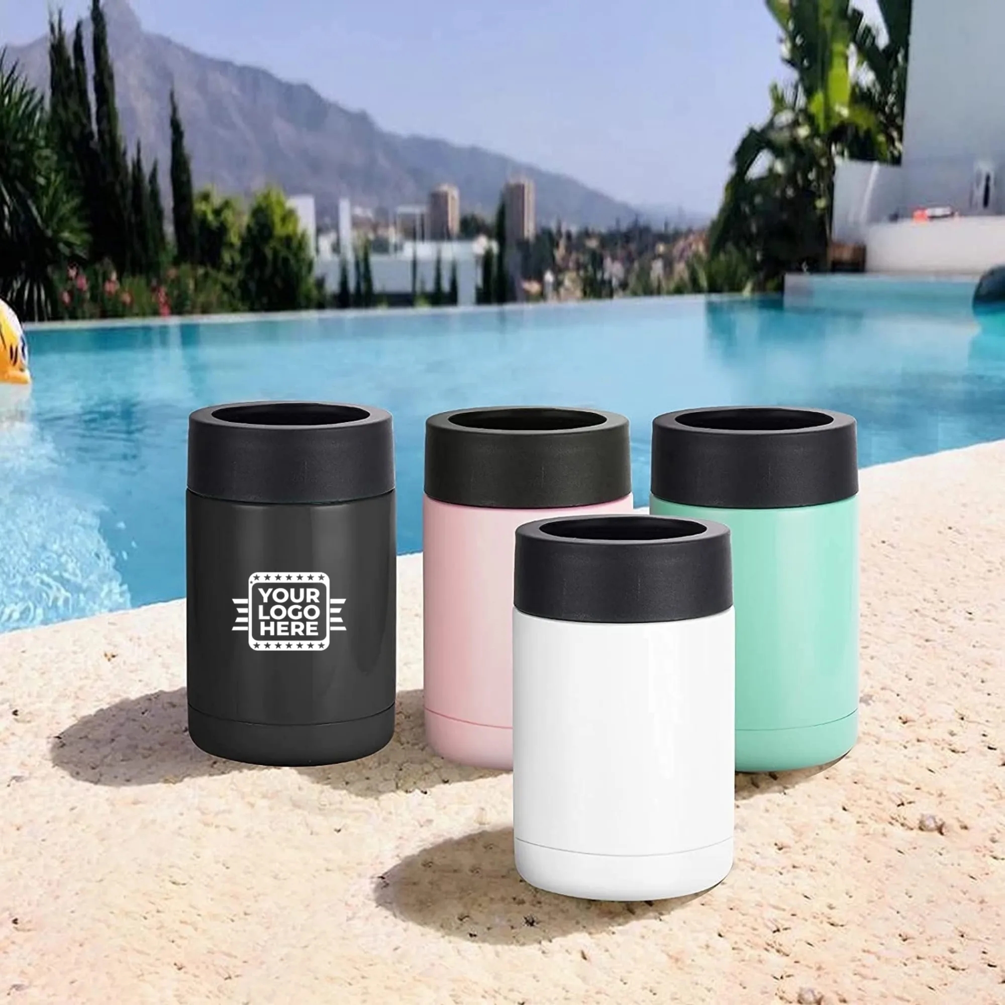 Vacuum Insulated Stainless Steel Can Cooler