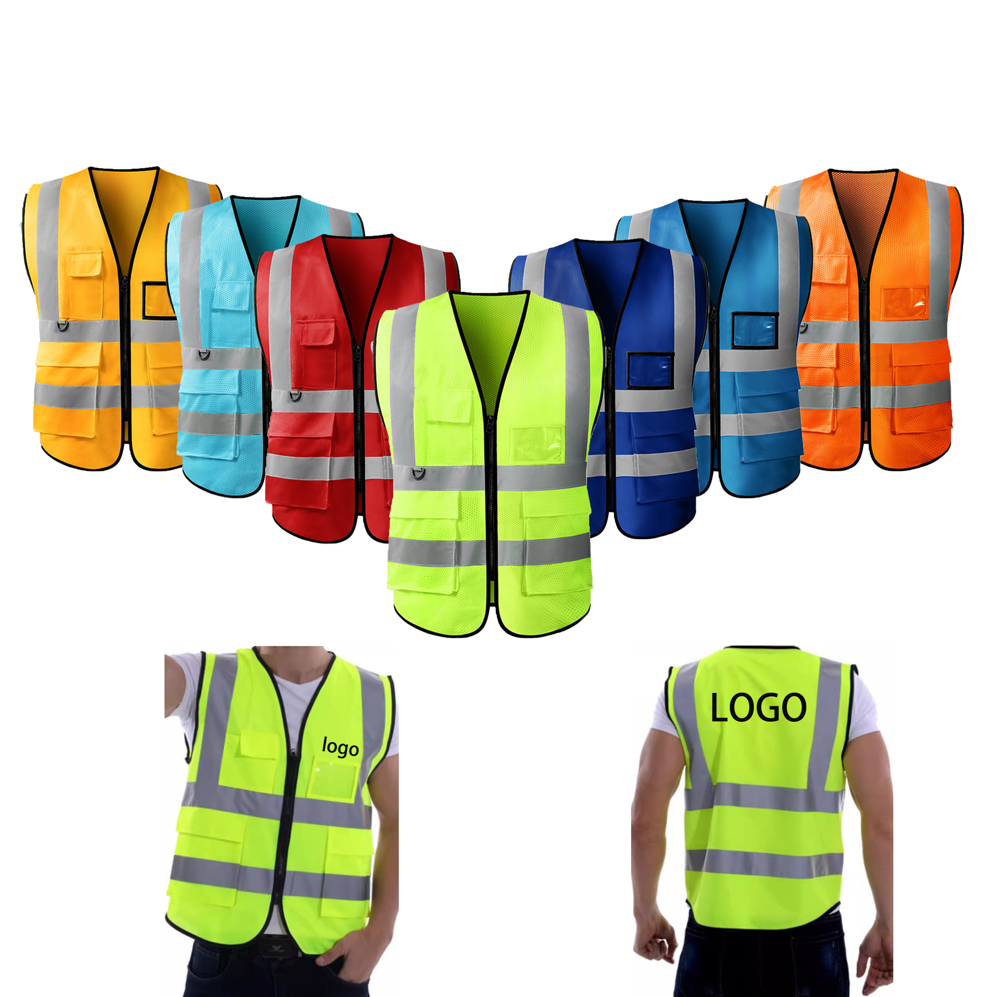 High-Visibility Safety Vest MOQ 50 4