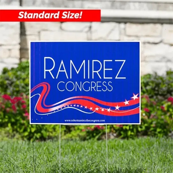 Yard Signs for event handouts