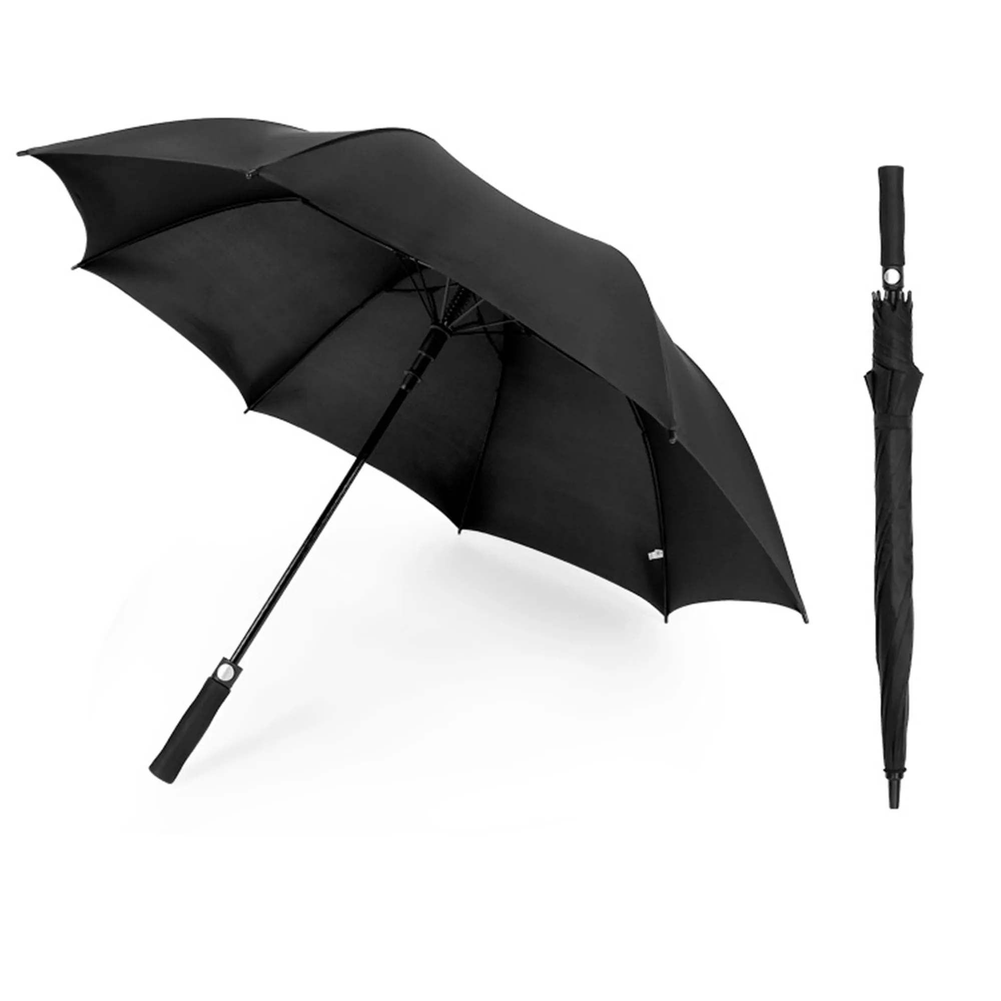 Golf  Long 8-bone Fiber EVA Handle Umbrella 15
