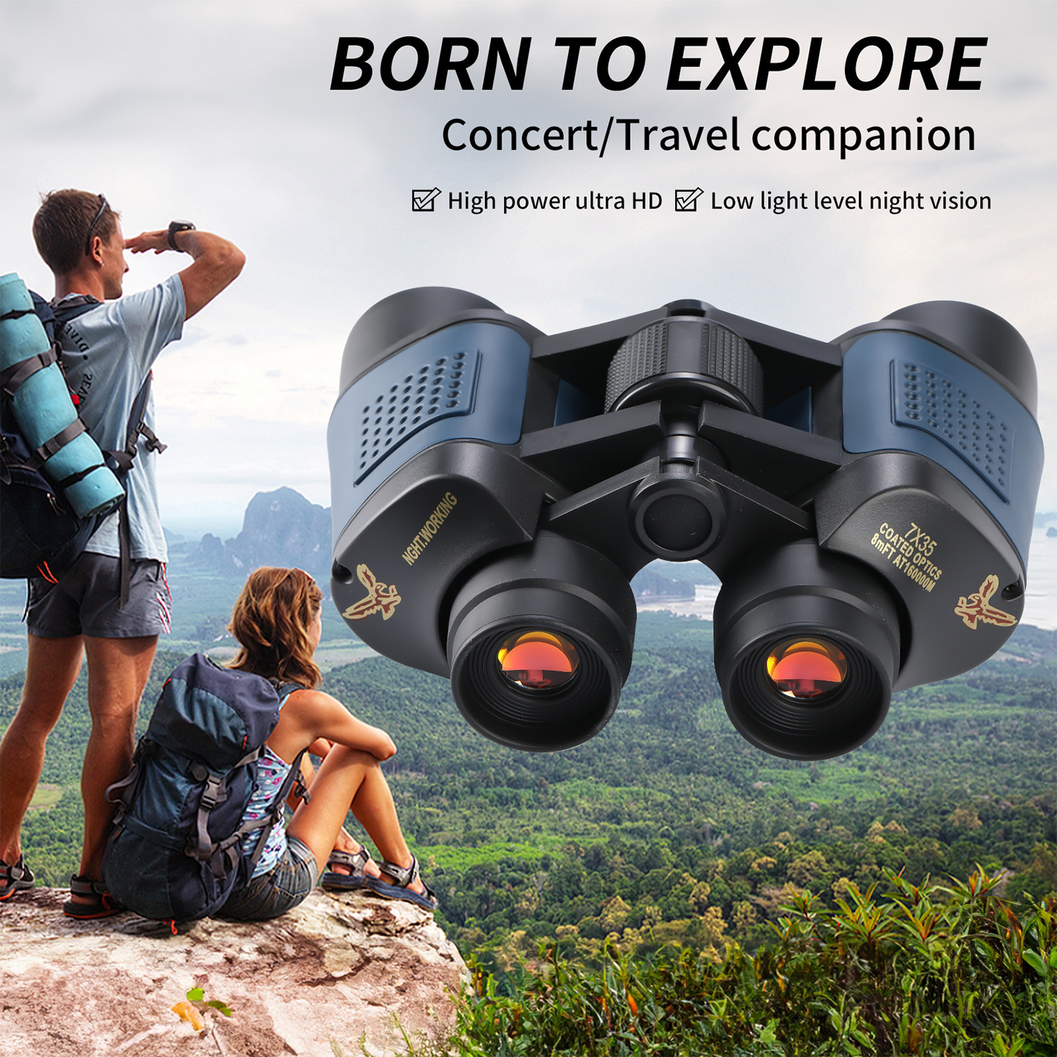 10X Zoom Binoculars 16