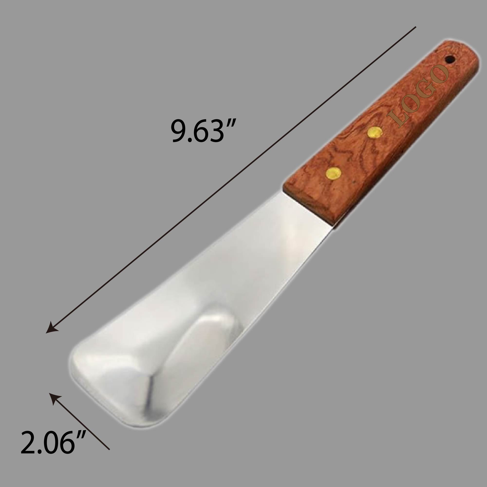 Ice Cream Spade Scoop With Wood Handle 5