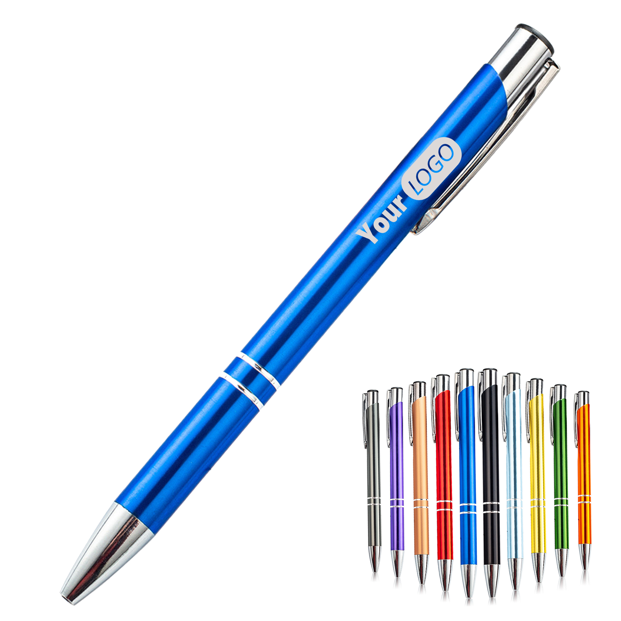 Sleek Metal Aluminum Ballpoint Pen 5
