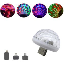 Usb Mini disco party phone light