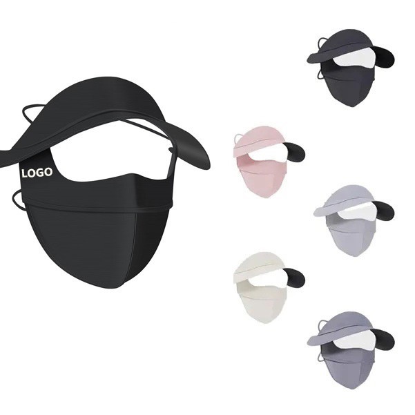 Summer Sunscreen Mask with Cap