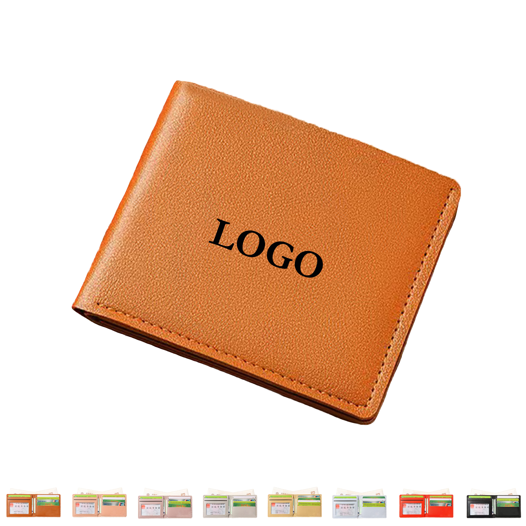 Slim Wallet with Clear ID Window