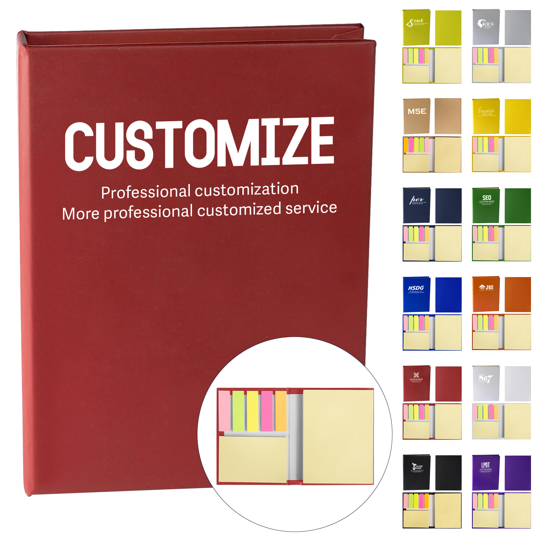 Mini Colorful Sticky Notebook