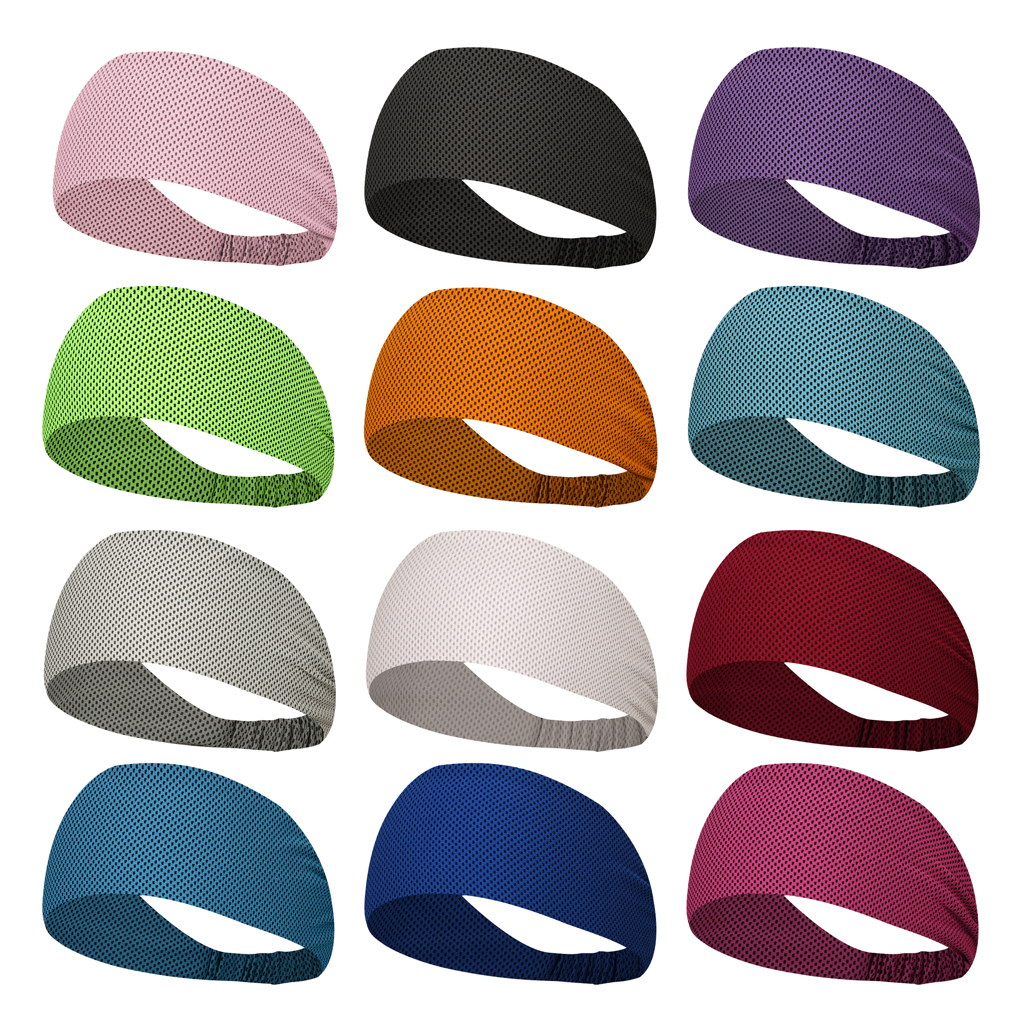 Elastic Towel Sweatband Sport Headband 6