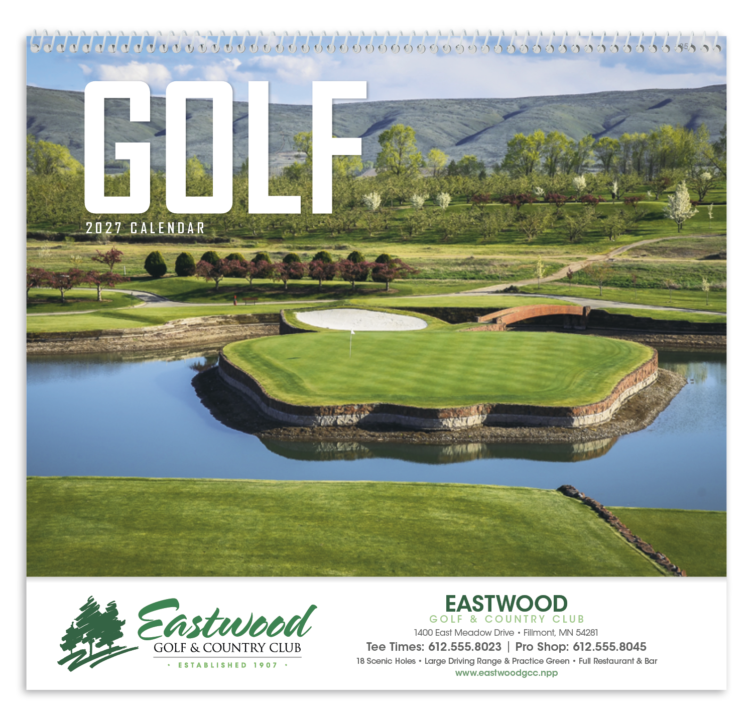 Triumph Calendars Golf Calendar