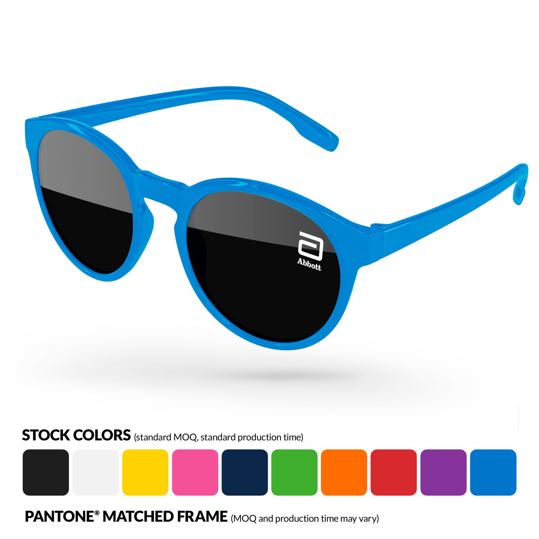 Vicky Sunglasses w/ 1 Color Lens Imprint 2